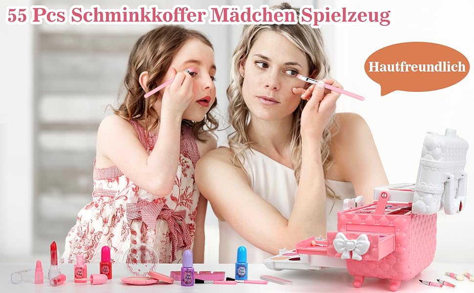 Kindergerechtes Schmink-Koffer Set
