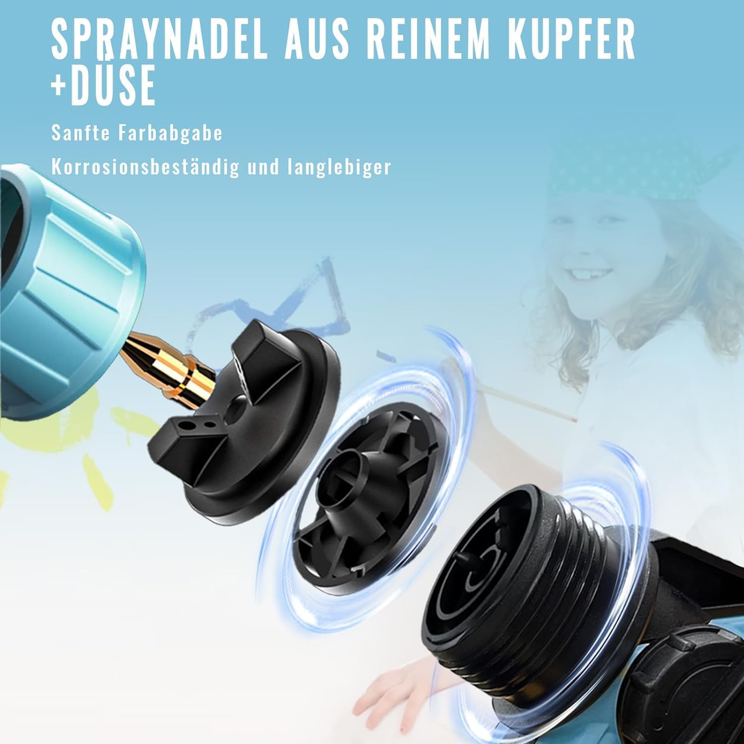 Universal-Farbsprühpistole