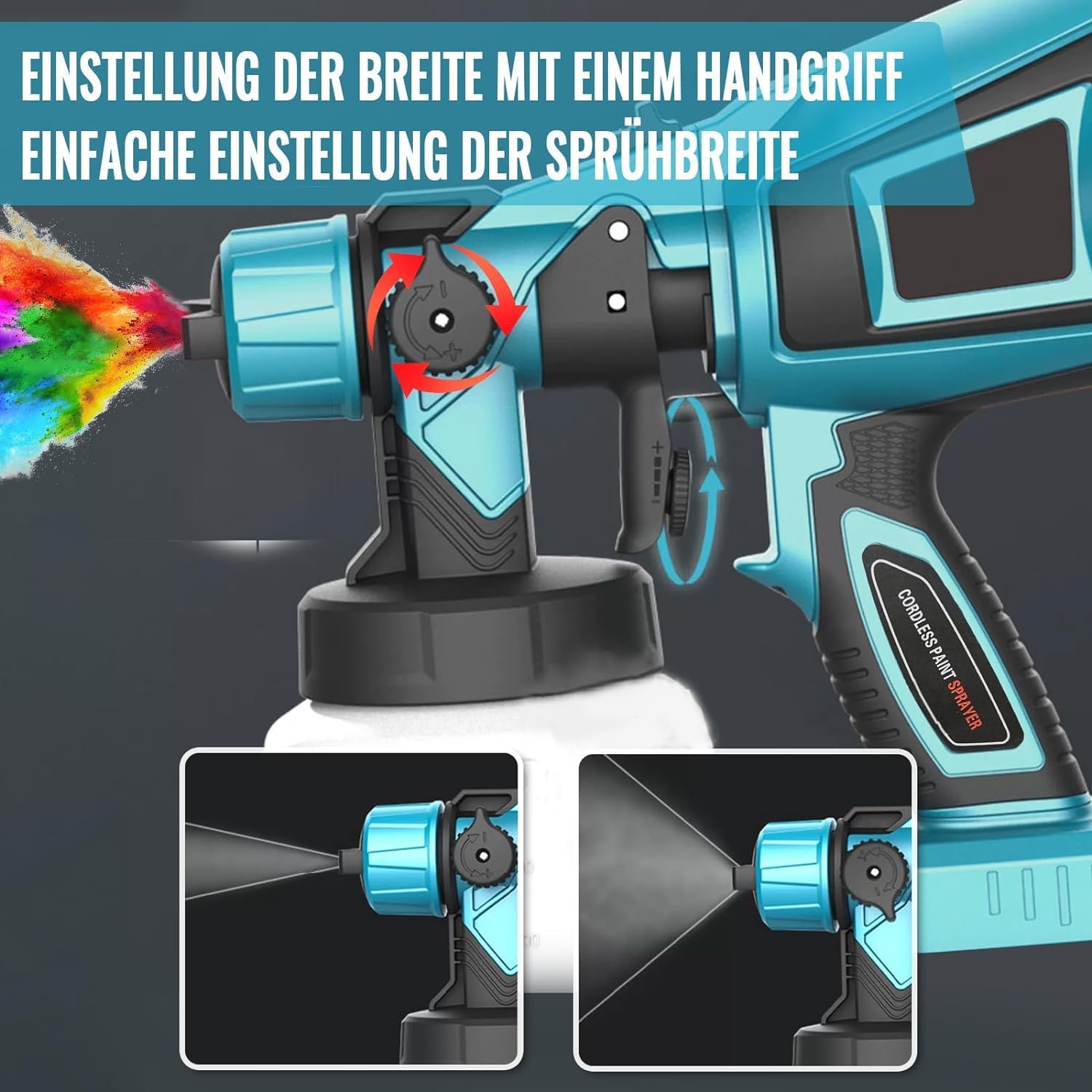 Universal-Farbsprühpistole