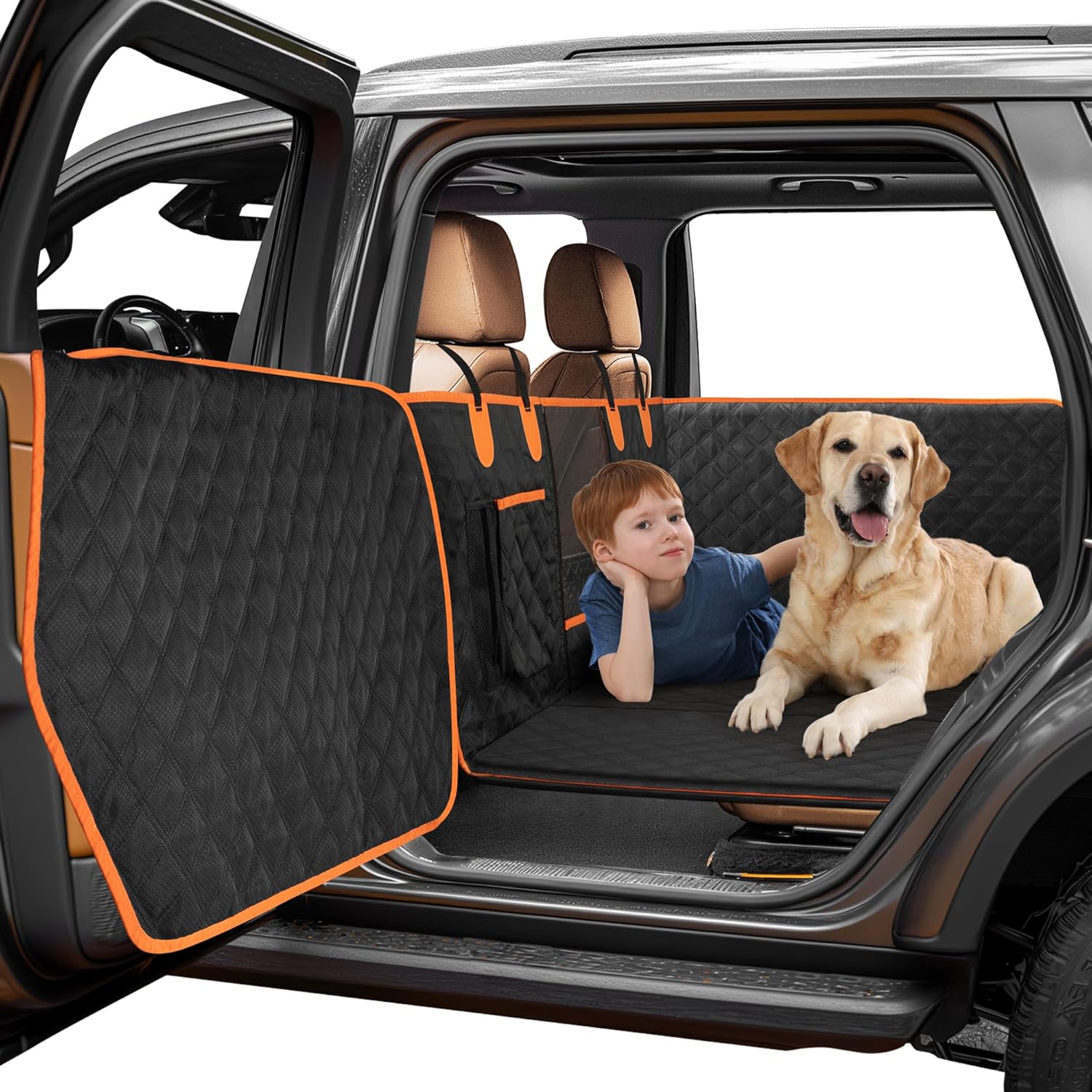 Premium Rückbank-Schoner mit stabilen Boden