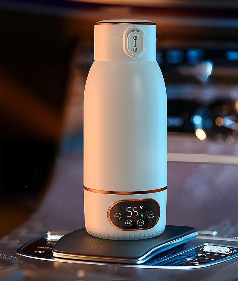 Portabler Wärmer für Babymilch (thermoisoliert)