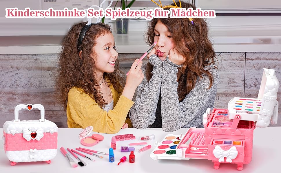 Kindergerechtes Schmink-Koffer Set